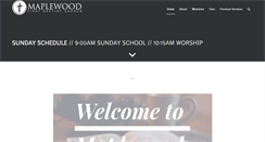 Desktop Screenshot of maplewoodfbc.com